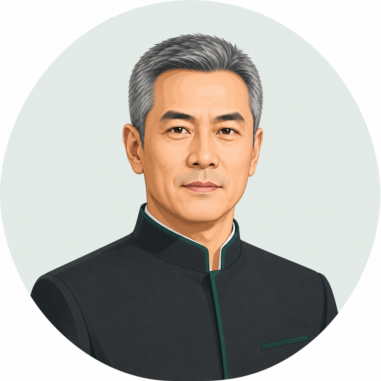 编号00236 工艺技术总监2D虚拟头像